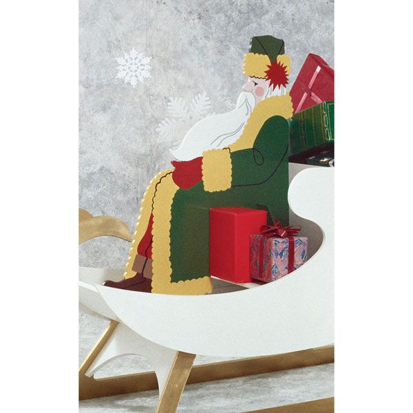 Woodworking Project Paper Plan To Build High-styled Saint Nick