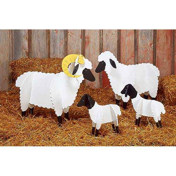 product: Wood Magazine Woodworking Project Paper Plan to Build Sheep shown