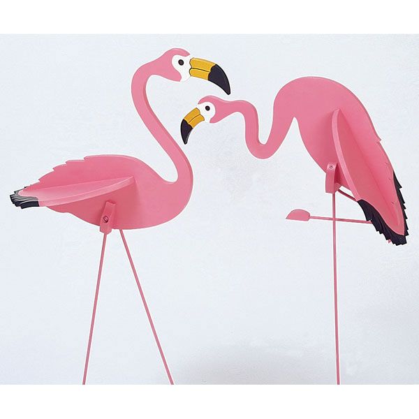 Woodworking Project Paper Plan To Build Flamingos