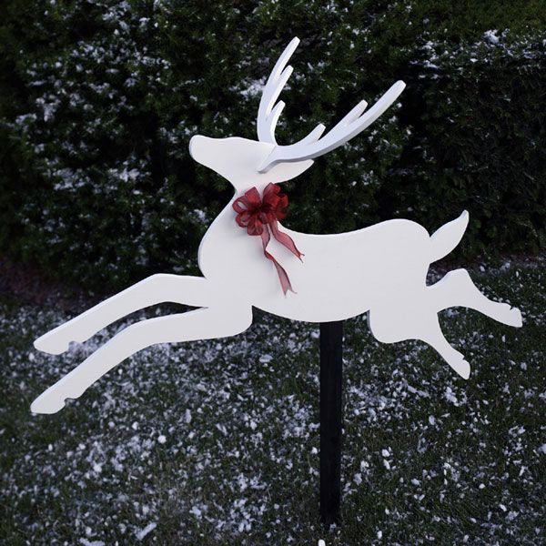 product: Wood Magazine Woodworking Project Paper Plan to Build Dashing Deer shown