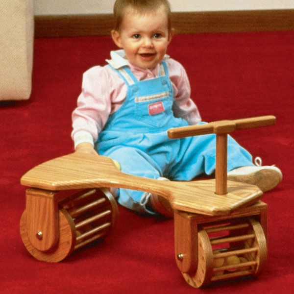 product: Wood Magazine Woodworking Project Paper Plan to Build Toddler Town Car shown