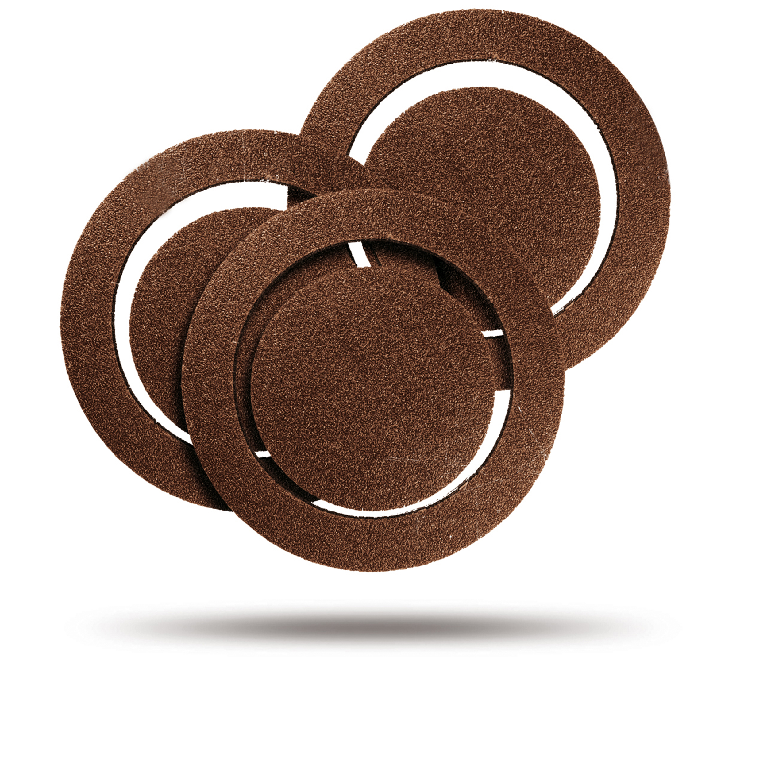 product: Rockwell Vibrafree Sanding Disc, 150 grit, 5pc shown