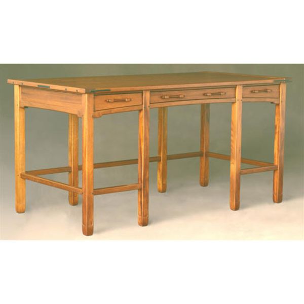 Woodworking Project Paper Plan To Build Aurora Table Desk, Afd341