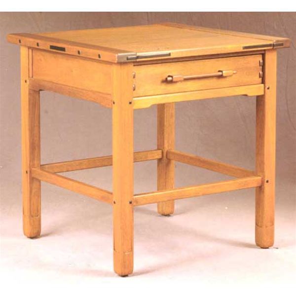 Woodworking Project Paper Plan To Build Aurora End Table, Afd343