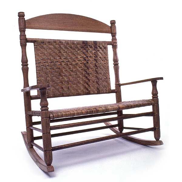 Woodworking Project Paper Plan To Build Wedding Double Rocking Chair, Afd122