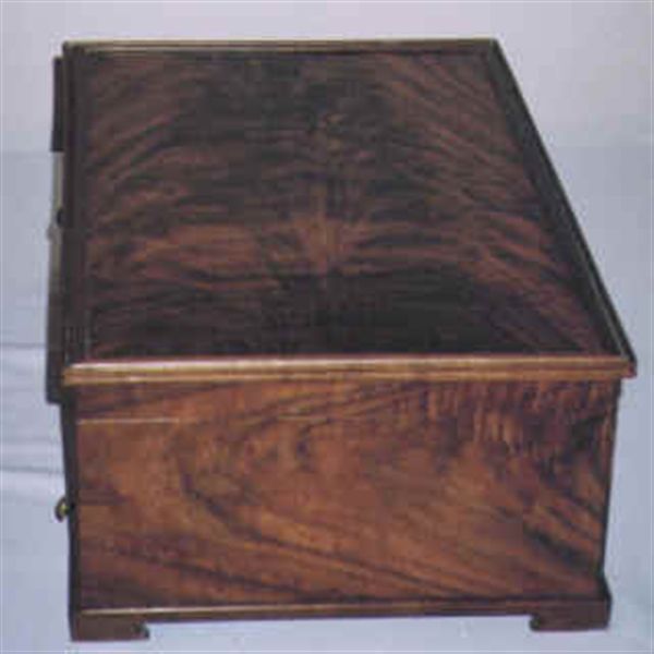 Woodworking Project Paper Plan To Build Walnut Flame Crotch And English Black Walnut Jewelry Boxes, Afd205