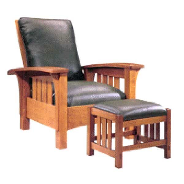 Woodworking Project Paper Plan To Build Bow Arm Morris Chair, Afd181