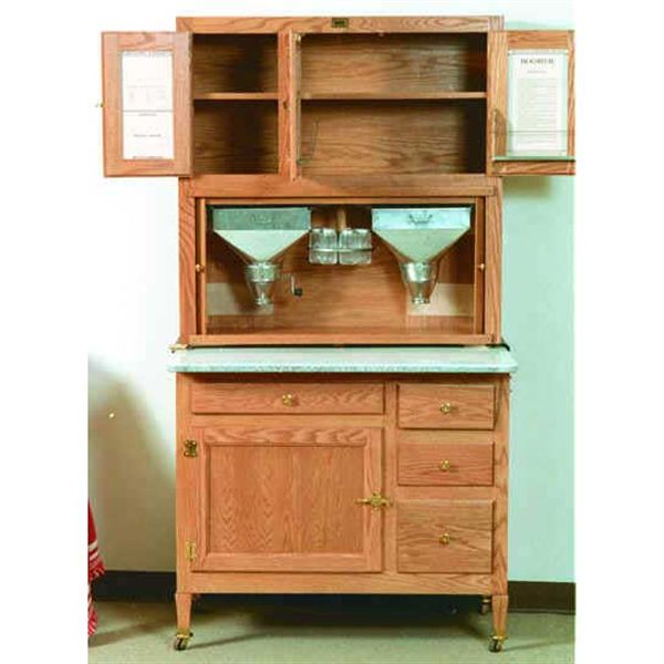 Woodworking Project Paper Plan To Build Hoosier Kitchen Cabinet, Afd315