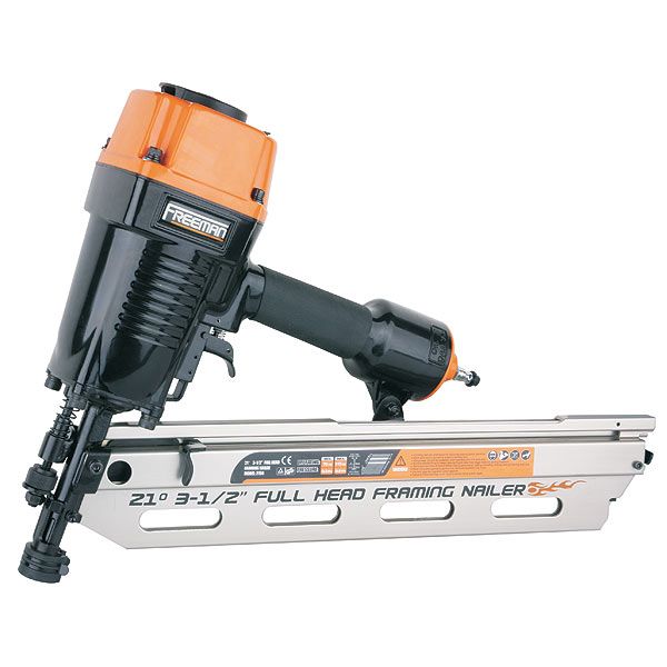 21 Degree Full Head Framing Nailer With Interchangeable Triggers, Model Pfr2190