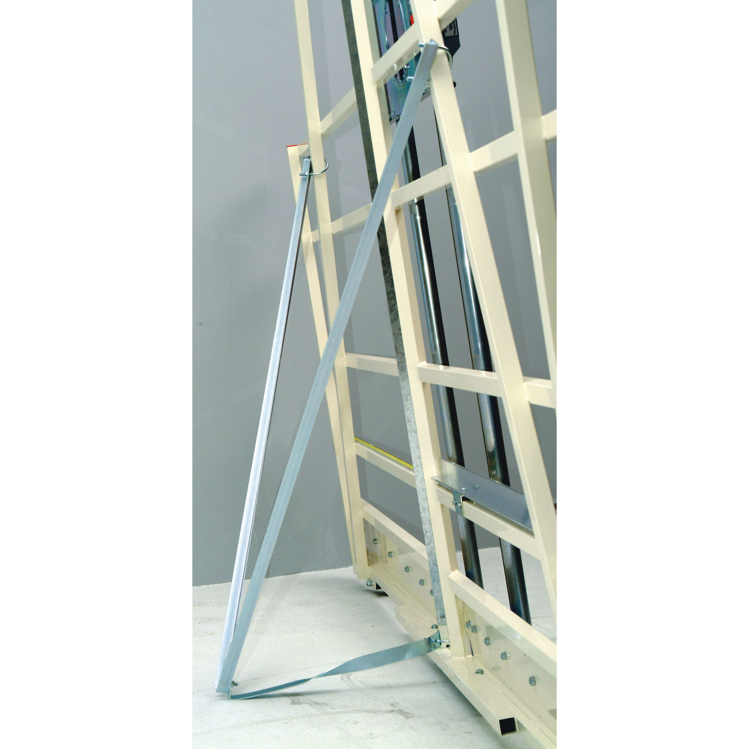 product: Safety Speed Stand for H6 Saw, Model H25 shown