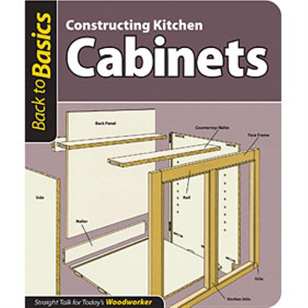 product: Fox Chapel Constructing Kitchen Cabinets (Back to Basics) shown