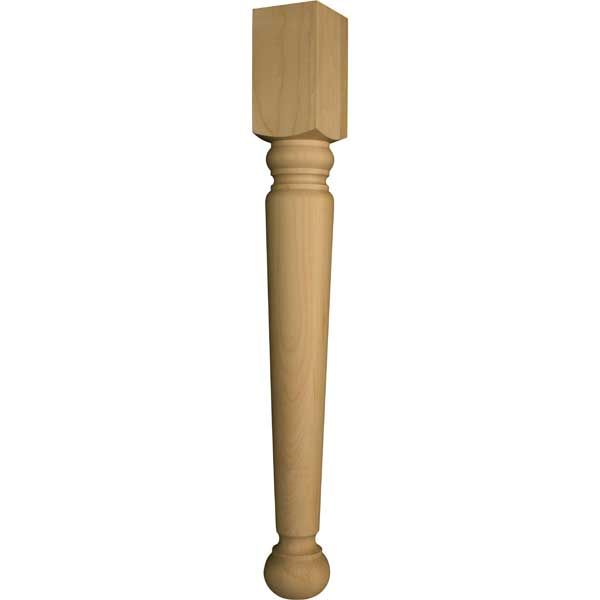 product: Osborne Cherry Country Table Leg, Model 99141C shown