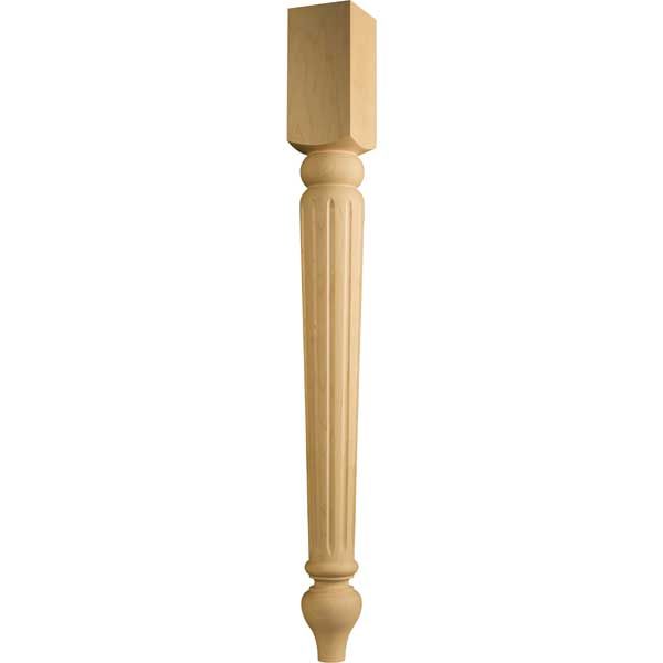 product: Osborne Alder Traditional Table Leg, Model 99140A shown