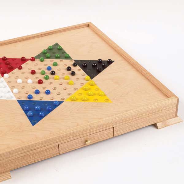 product: Wood Magazine Woodworking Project Paper Plan to Build Chinese Checker Board shown