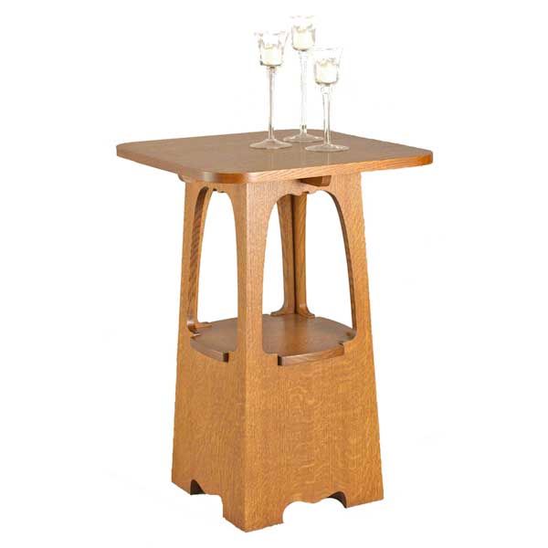 product: Wood Magazine Woodworking Project Paper Plan to Build Limbert-style Arts & Crafts Table shown