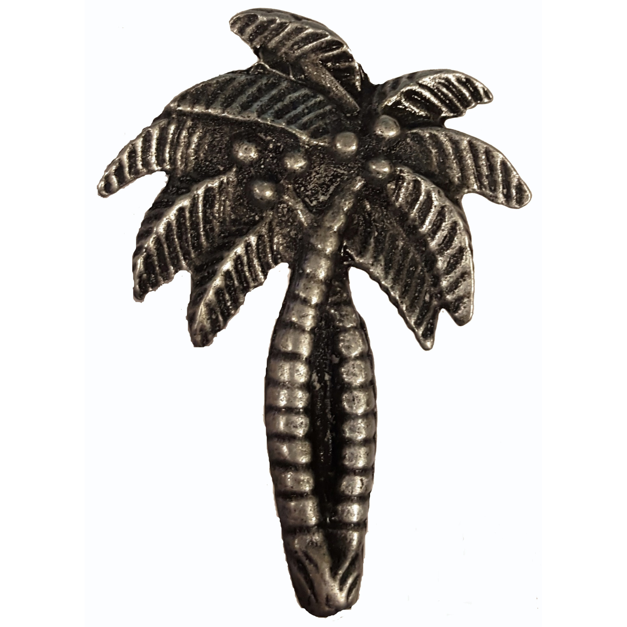 Palm Trees Pull, Pewter, Model 228p