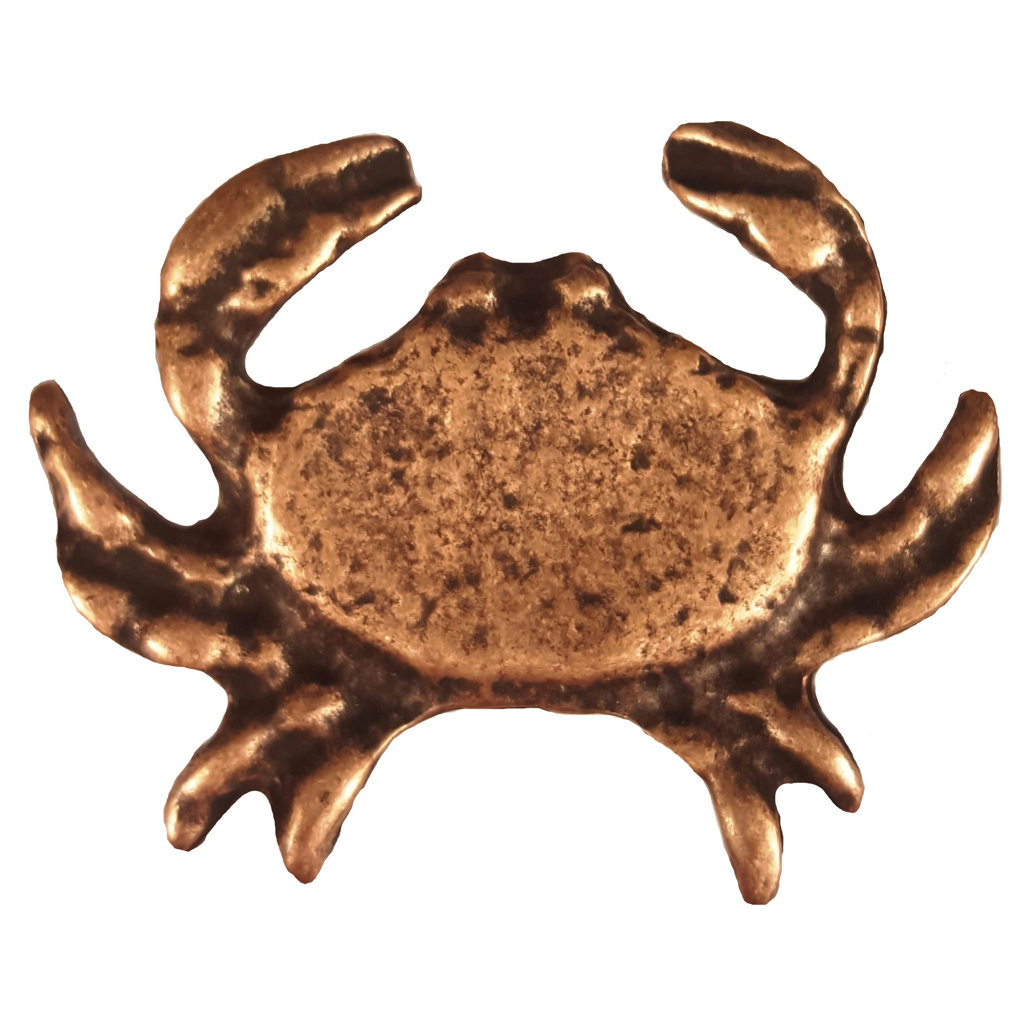 Sand Crab Pull, Antique Copper, Model 233ac