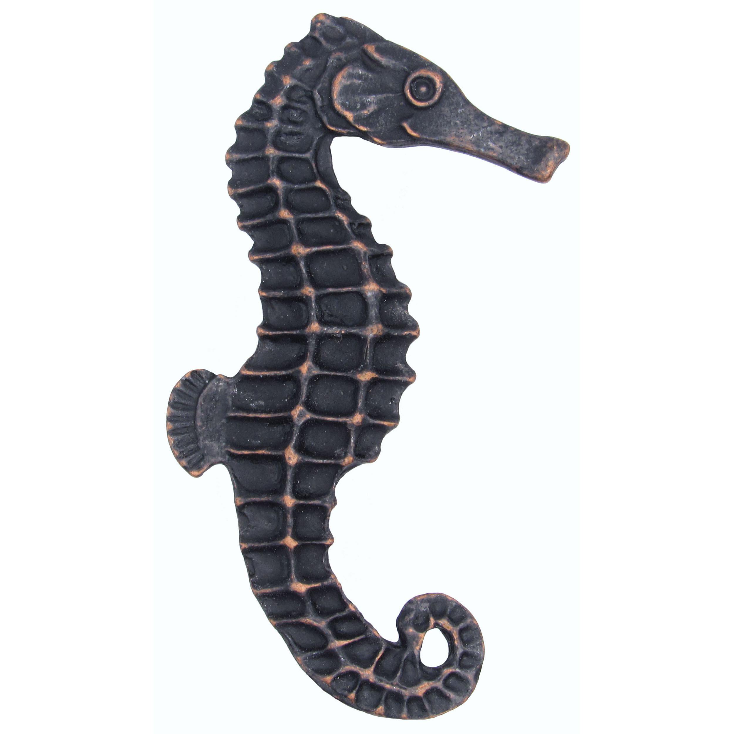 Large Seahorse Knob, Right, Oil Rubbed Bronze, Model 234orb