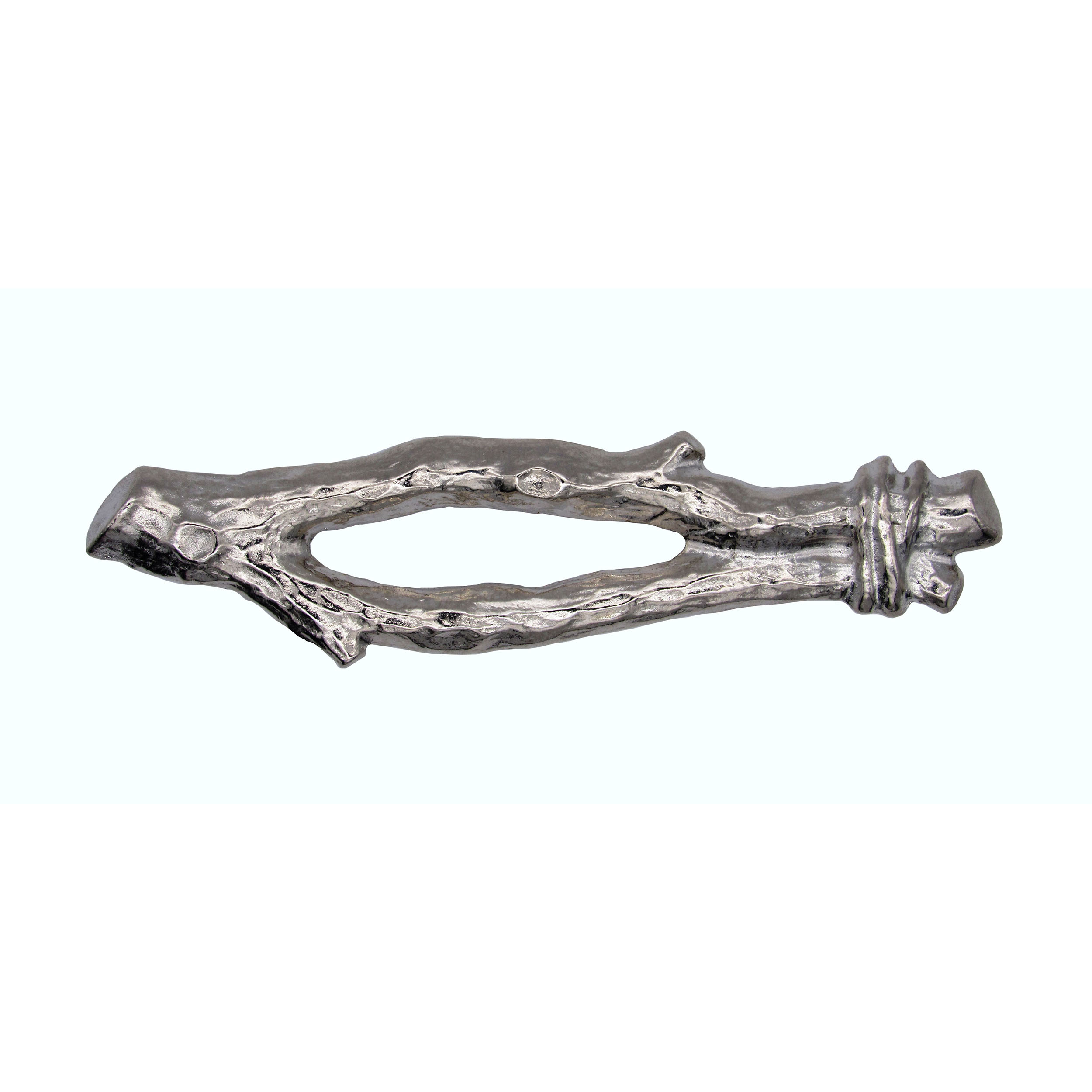 product: Buck Snort Lodge Twigs Pull, Nickel, Model 263N shown