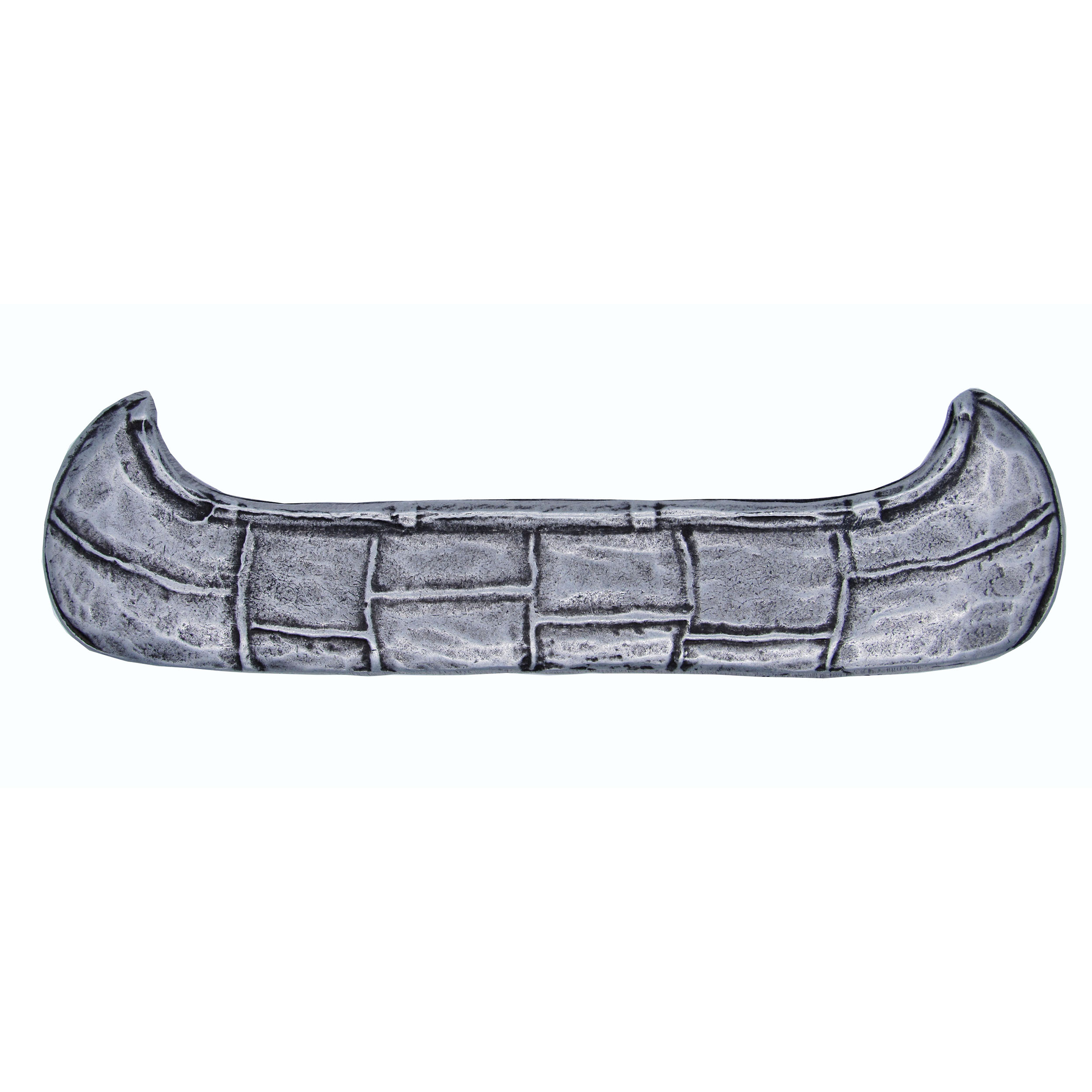 product: Buck Snort Lodge Canoe Pull, Pewter, Model 268P shown
