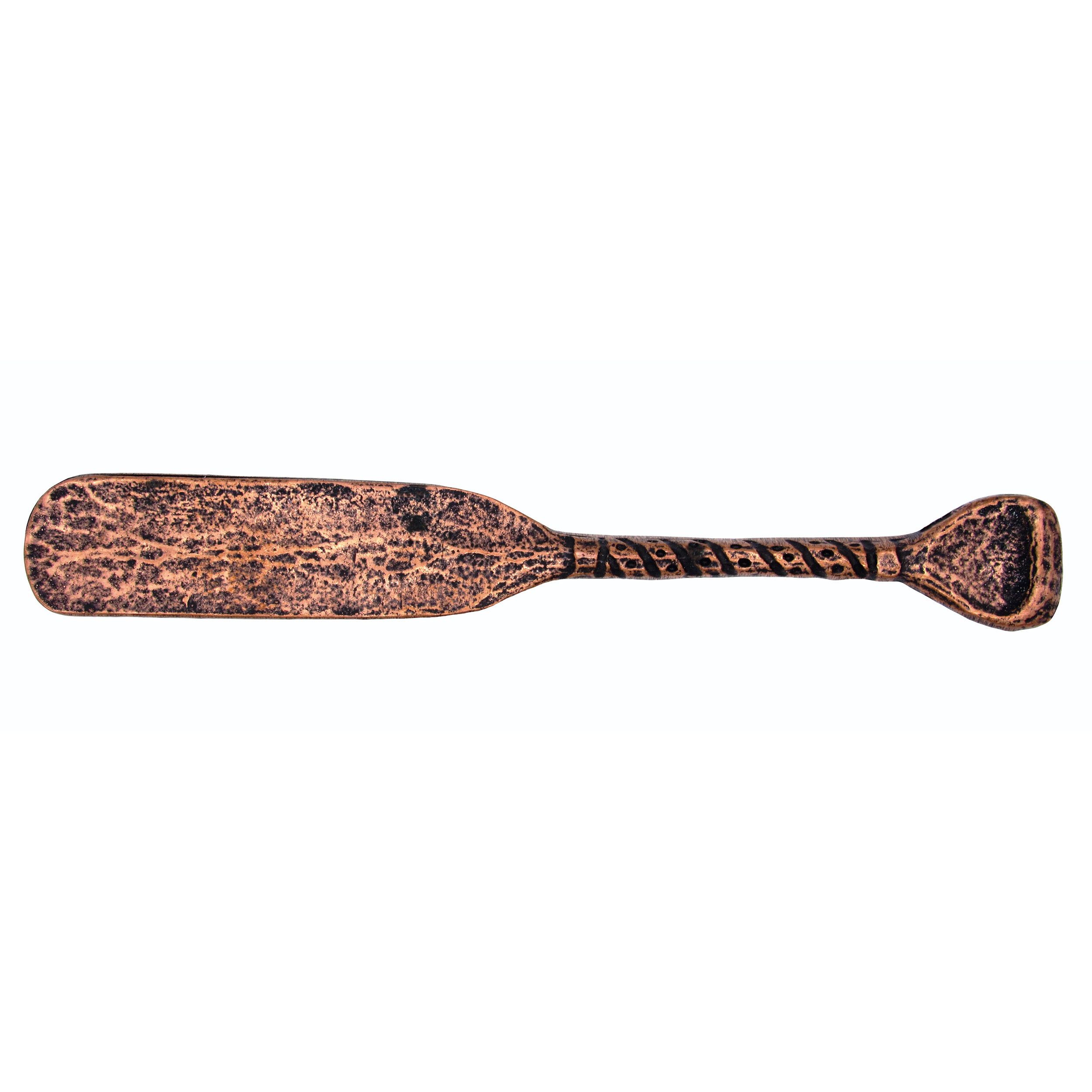 product: Buck Snort Lodge Wrapped Handle Canoe Paddle Pull, Antique Copper, Model 277AC shown