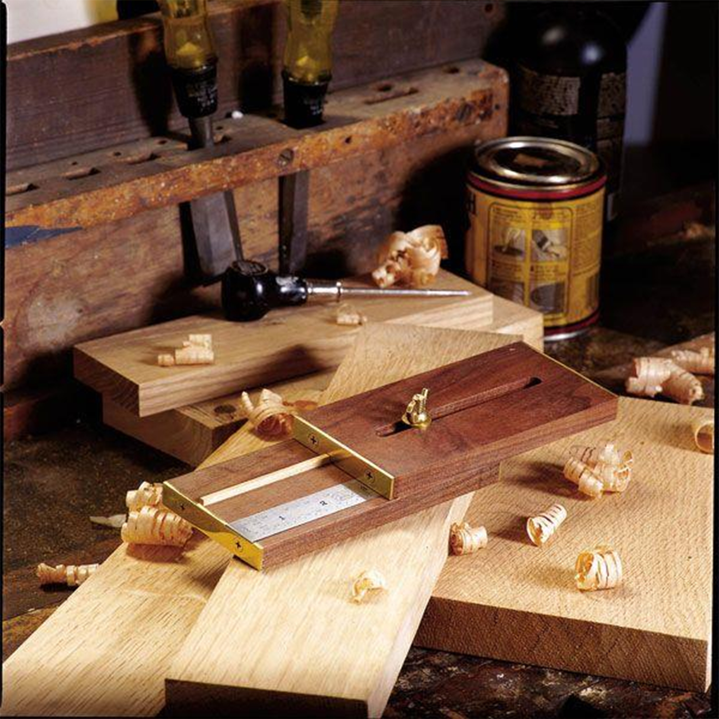 product: Wood Magazine Downloadable Woodworking Project Plan to Build Marking Gauge shown
