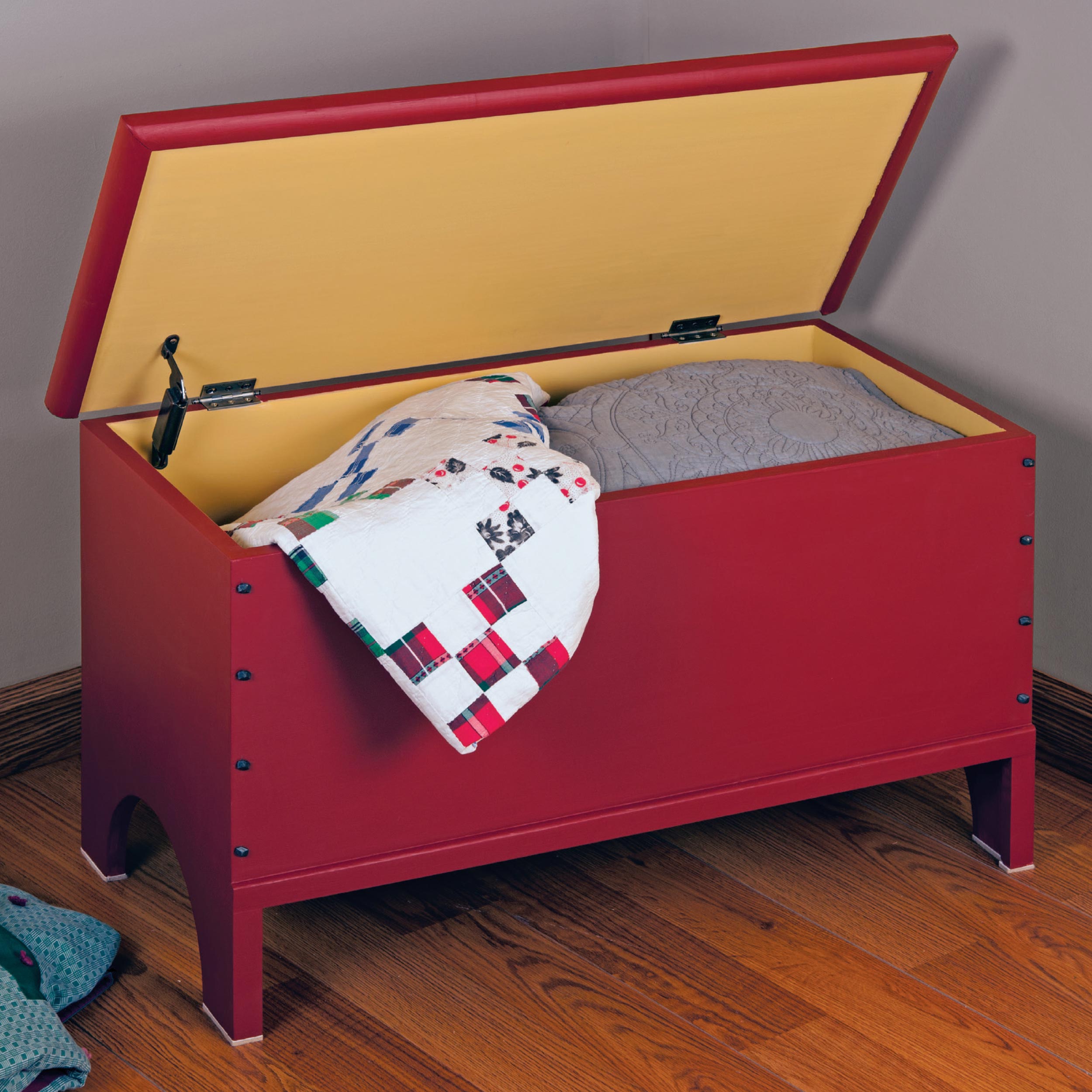 product: Woodcraft Magazine Simple Six-Board Chest Downloadable Plan shown