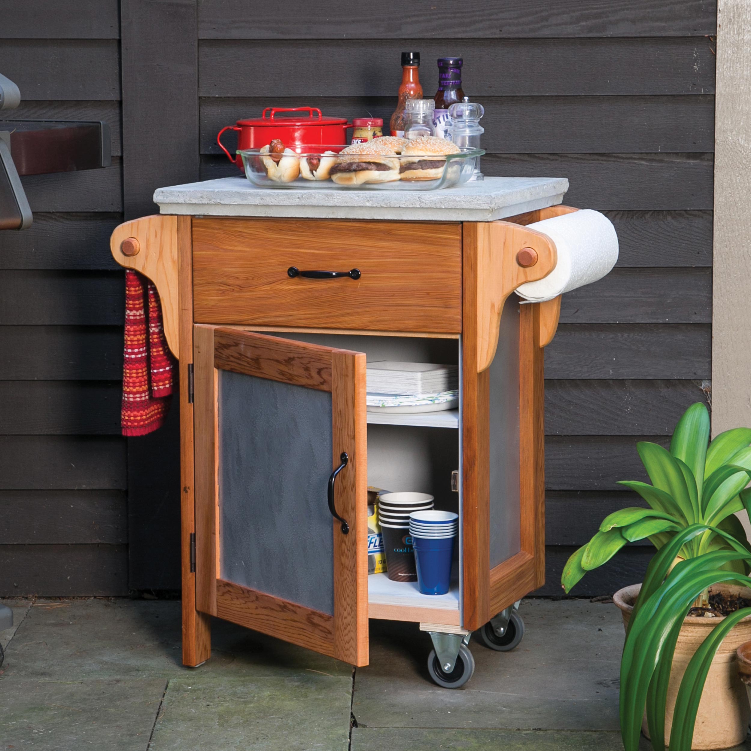 Build A Great Grill Cart Downloadable Plan