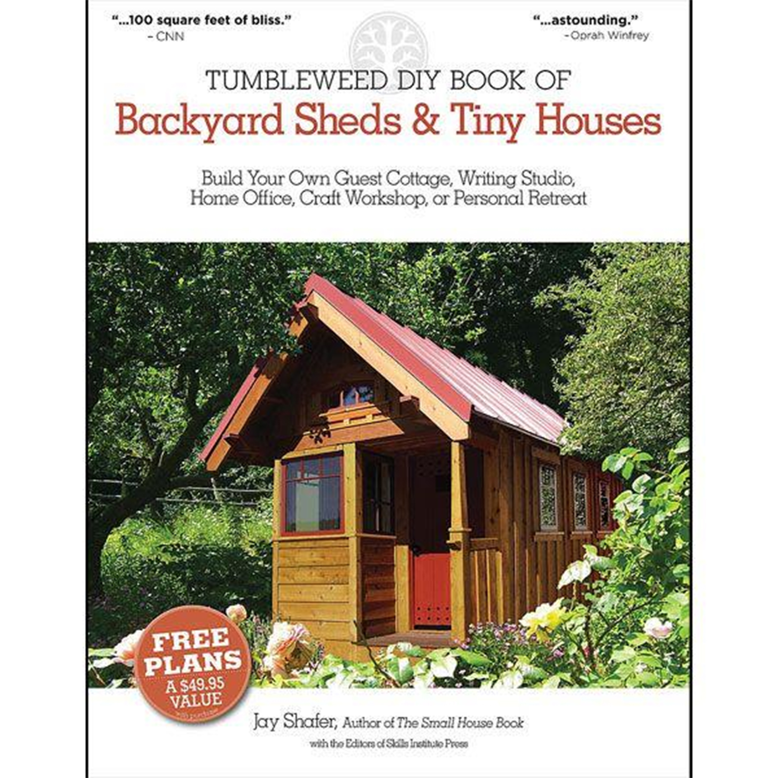 product: Fox Chapel Tumbleweed DIY Book of Backyard Sheds and Tiny Houses shown