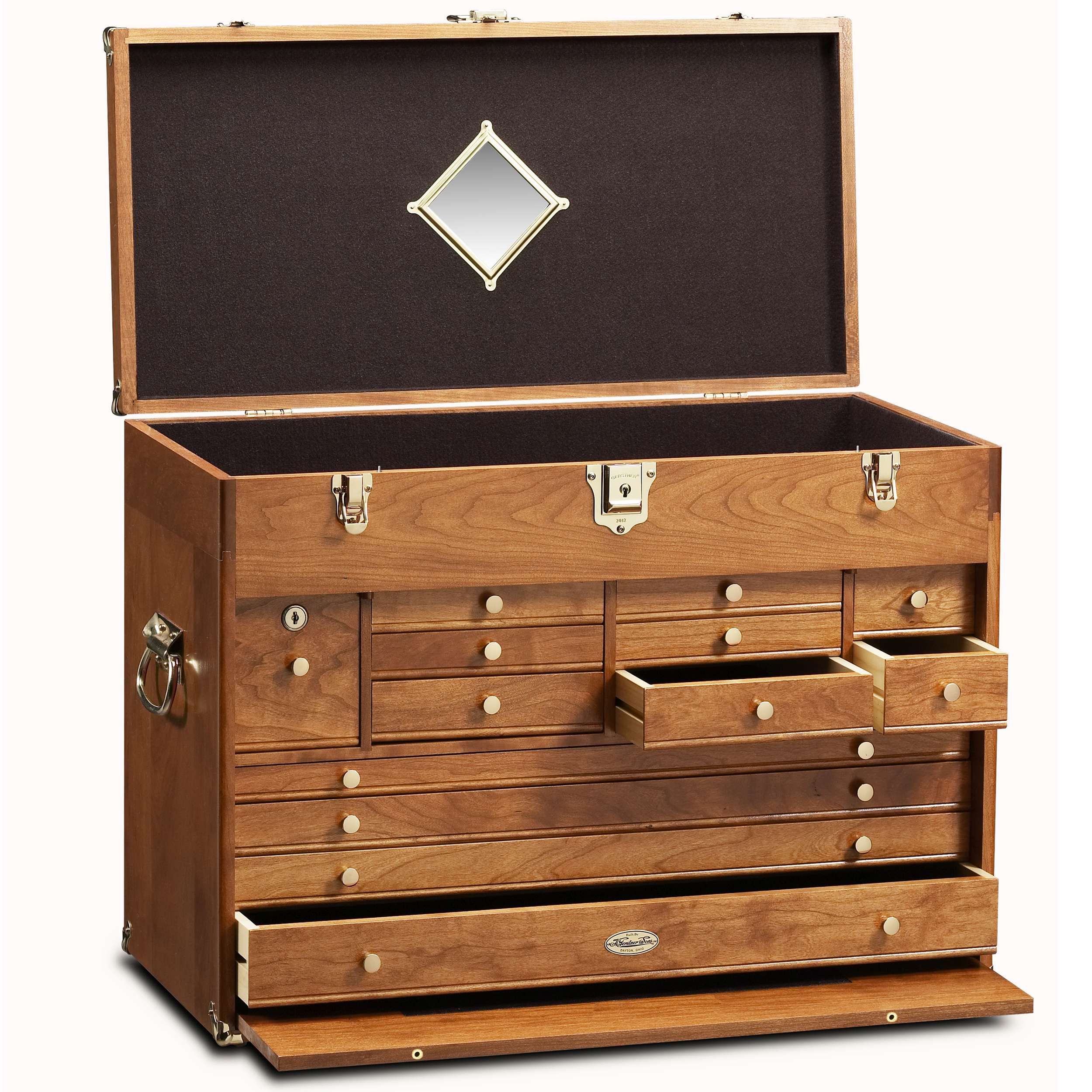 Ultimate Usa Treasure Chest And Base Set In American Cherry