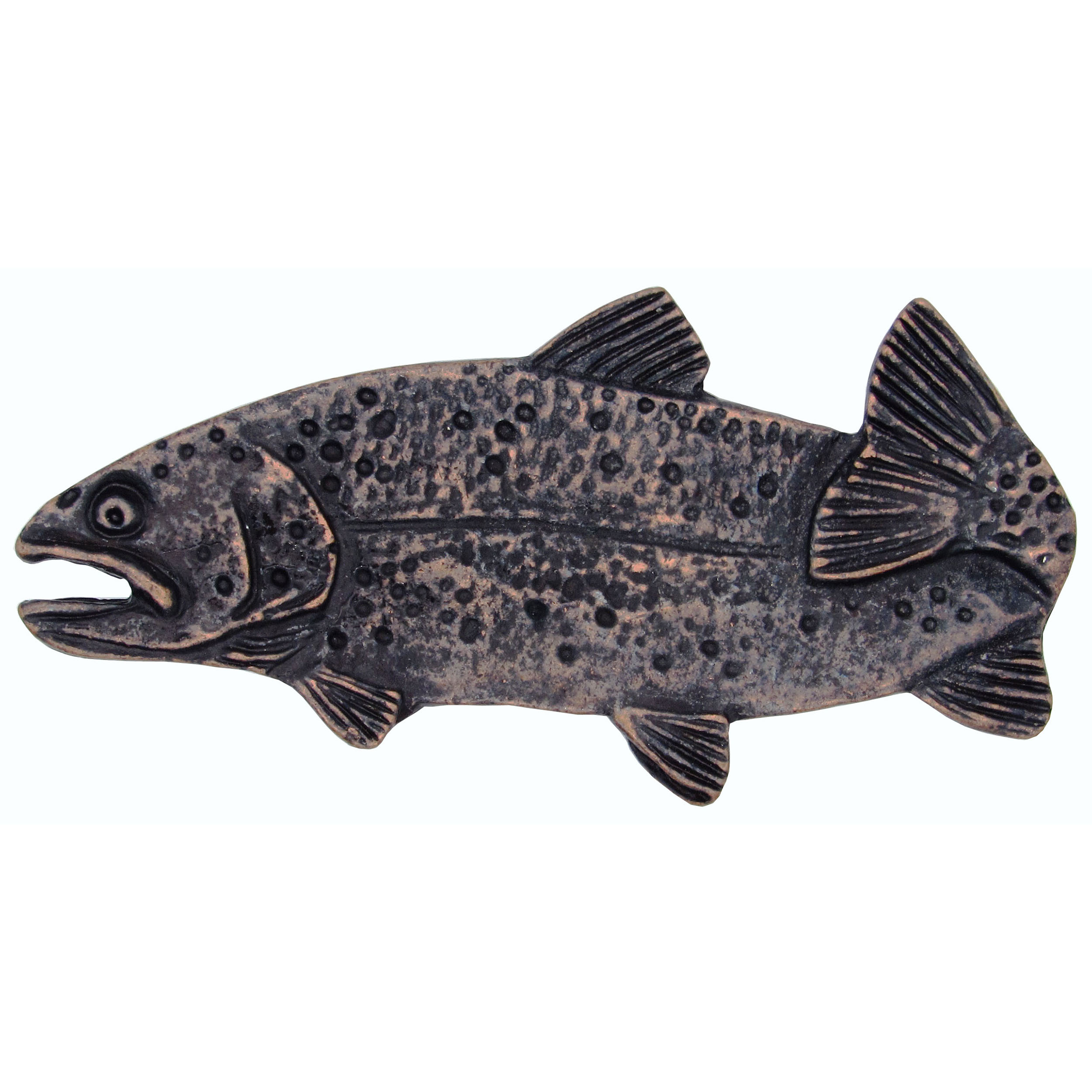 2" Long Trout Pull Left Facing, Oil Rubbed Bronze, Model 096orb