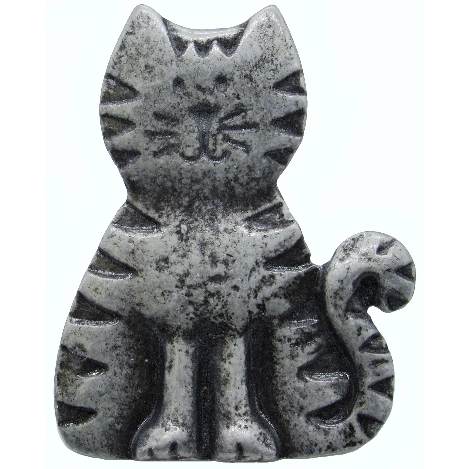 product: Buck Snort Lodge Cat Pull, Pewter, Model 097P shown
