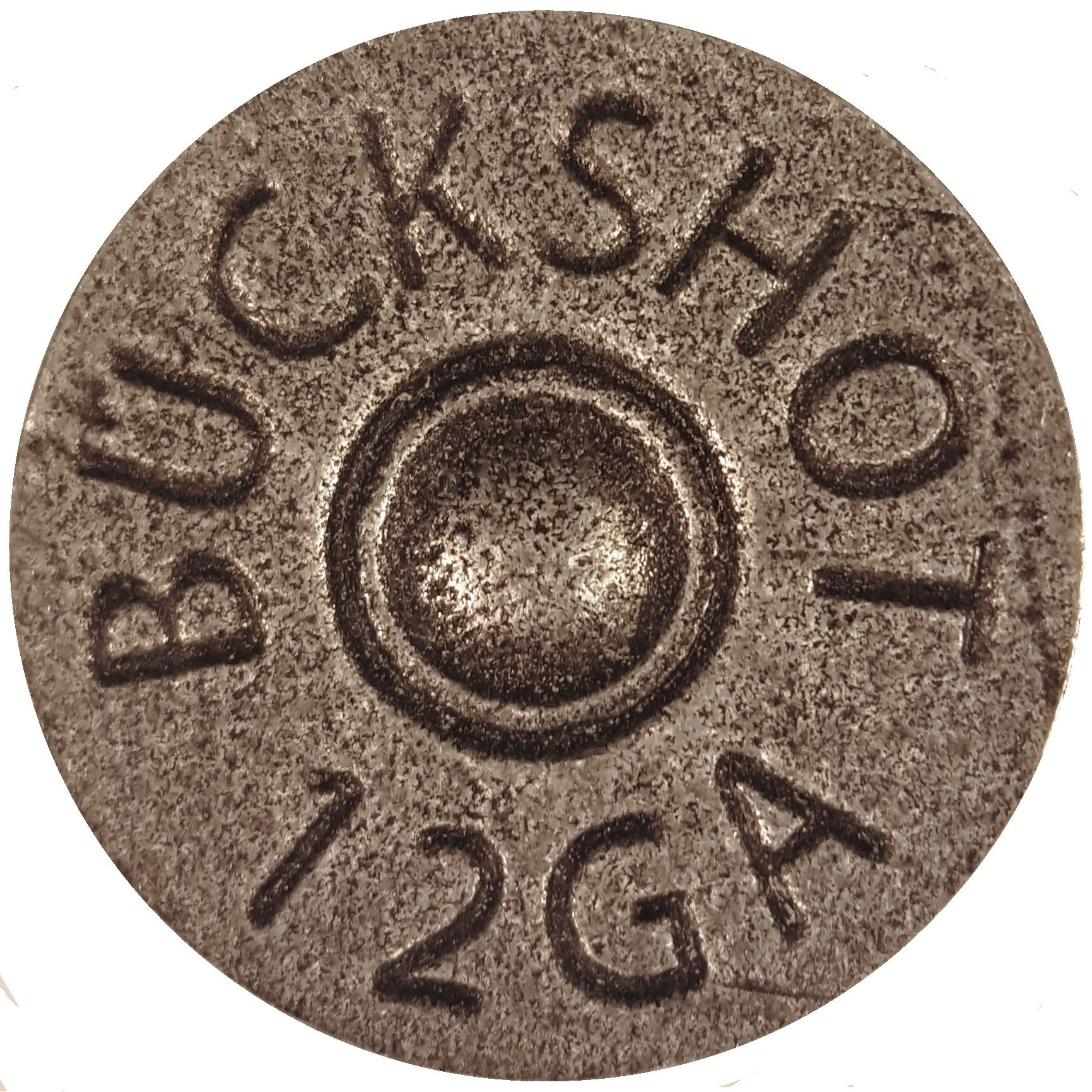 product: Buck Snort Lodge Shotgun Shell Pull, Pewter, Model 321P shown