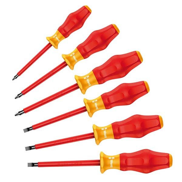 1160i/1162i Vde Insulated Screwdriver Set (slotted And Phillips), 6 Pc.