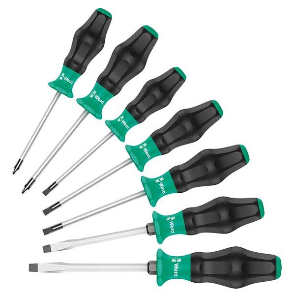 1335/1334/1350 Comfort Screwdriver Set (slotted And Philips), 7 Pc.