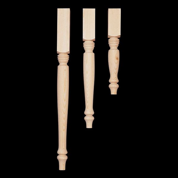 Table Legs, Model C15-m, Country 15" Maple