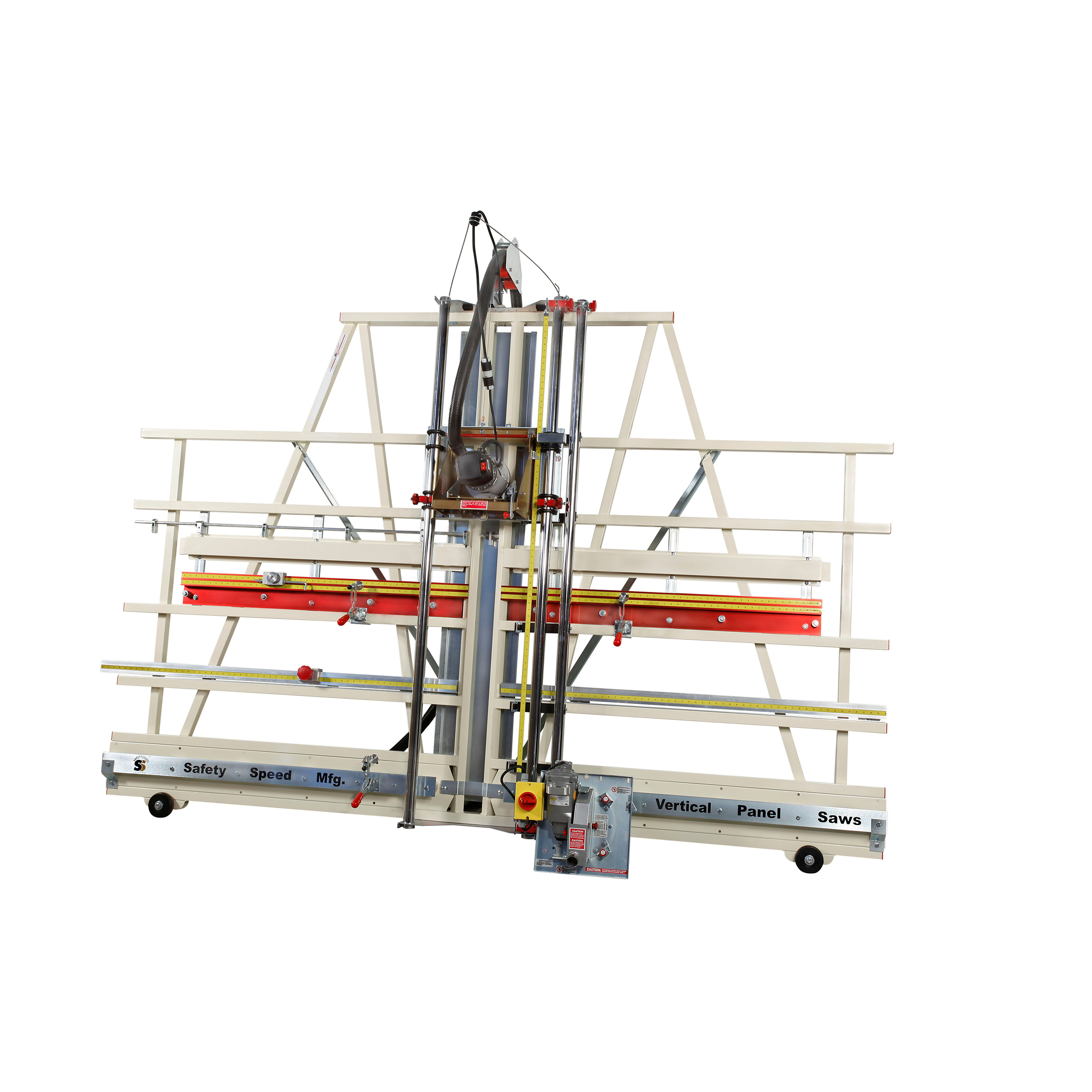 product: Safety Speed Safety Speed SR5U Vertical Panel Saw/Router shown