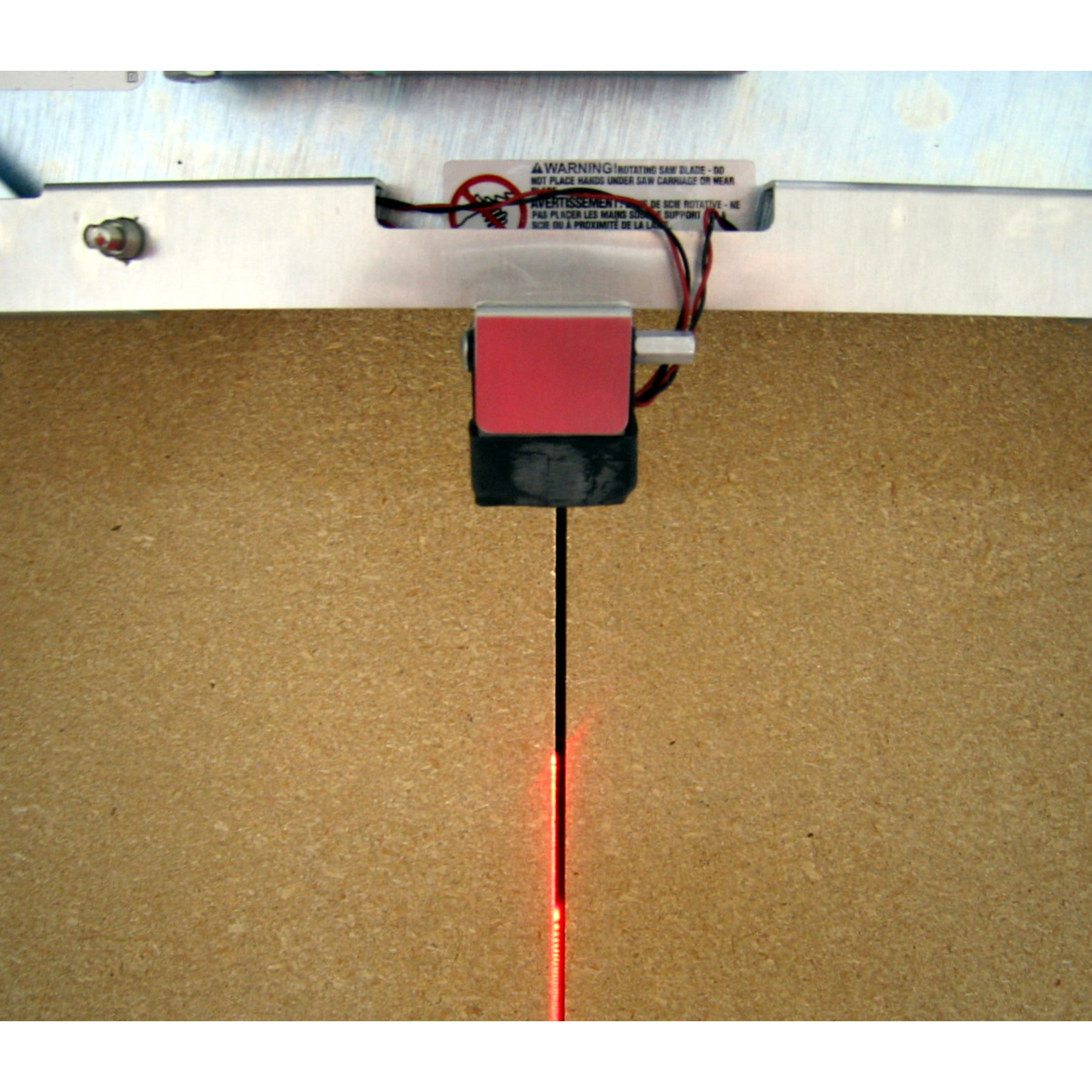 product: Safety Speed Laser Guide for Safety Speed C4, C5, H4, H5, H6, 6400, 6800 Vertical Panel Saws shown