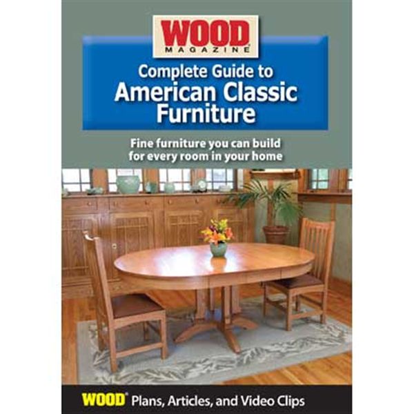 Complete Guide To American Classic Furniture Dvd