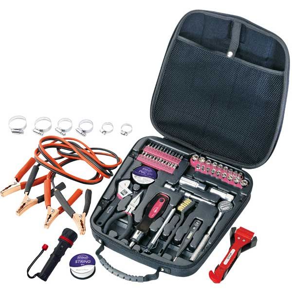 64 Pc. Automotive Tool Kit, Pink, Model Dt0101p