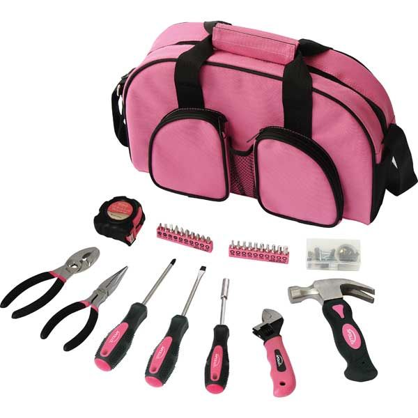 69 Pc. Household Tool Kit, Pink, Model Dt0423p
