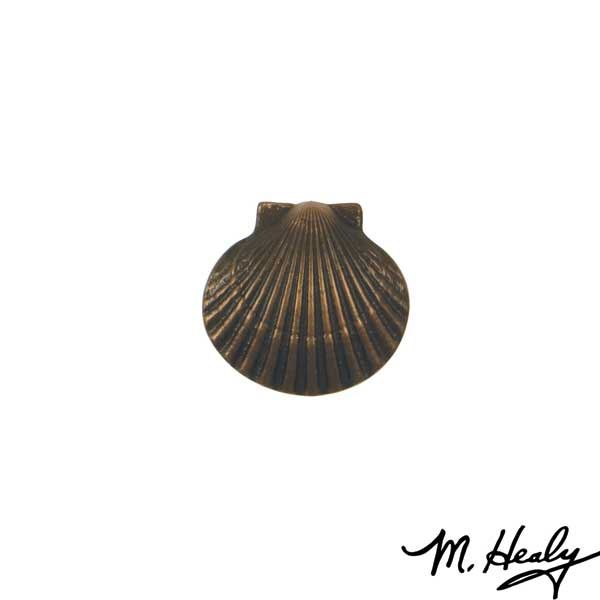 Bay Scallop Door Bell Ringer, Oiled Bronze
