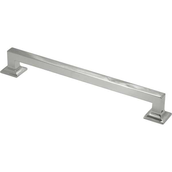 Studio Collection Appliance Pull, 13" Center-to-center, Bright Nickel
