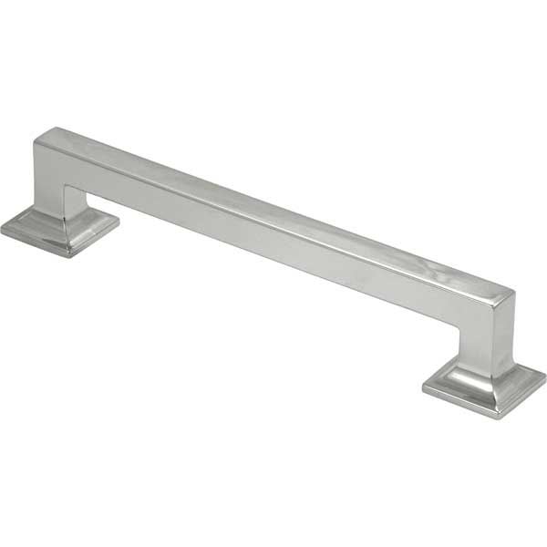Studio Collection Appliance Pull, 8" Center-to-center, Bright Nickel