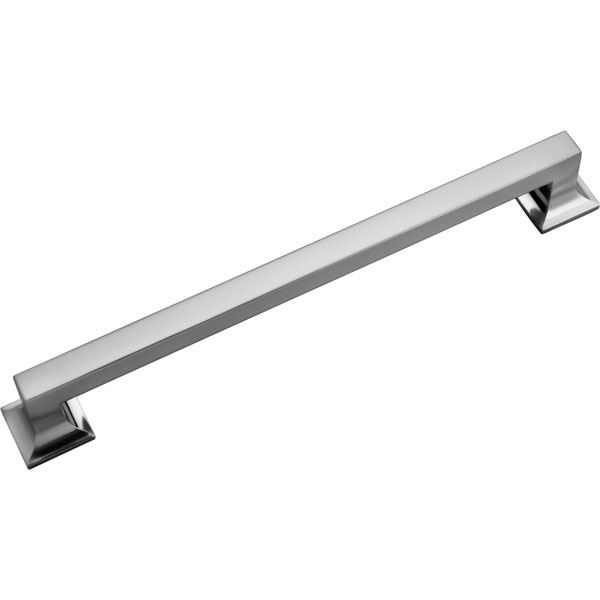 Studio Collection Appliance Pull, 13" Center-to-center, Satin Nickel