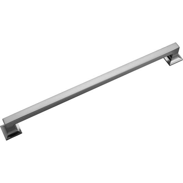 Studio Collection Appliance Pull, 18" Center-to-center, Satin Nickel