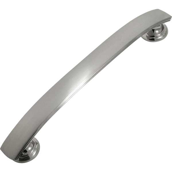 American Diner Appliance Pull, 8" Center-to-center, Satin Nickel
