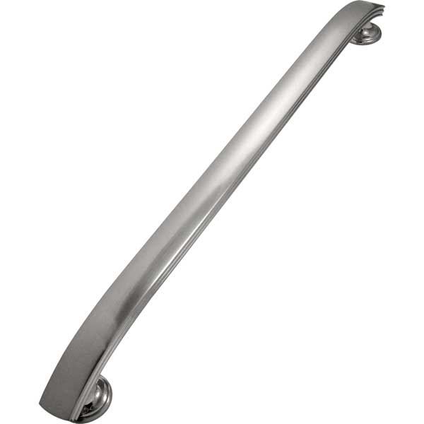 American Diner Appliance Pull, 18" Center-to-center, Satin Nickel