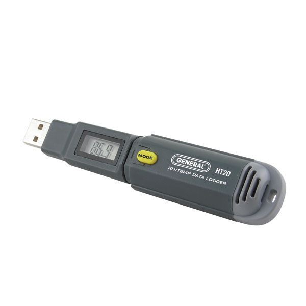 Temperature And Humidity Data Logger, Model Ht20