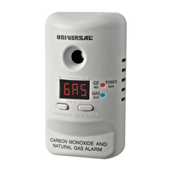 Carbon Monoxide And Natural Gas Alarm, Model Mcnd401b